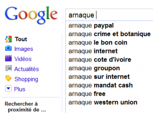 Во-первых   Google было приказано убрать слово «arnaque», что означает мошенничество, из предложения, когда кто-то вводил название компании по дистанционному обучению
