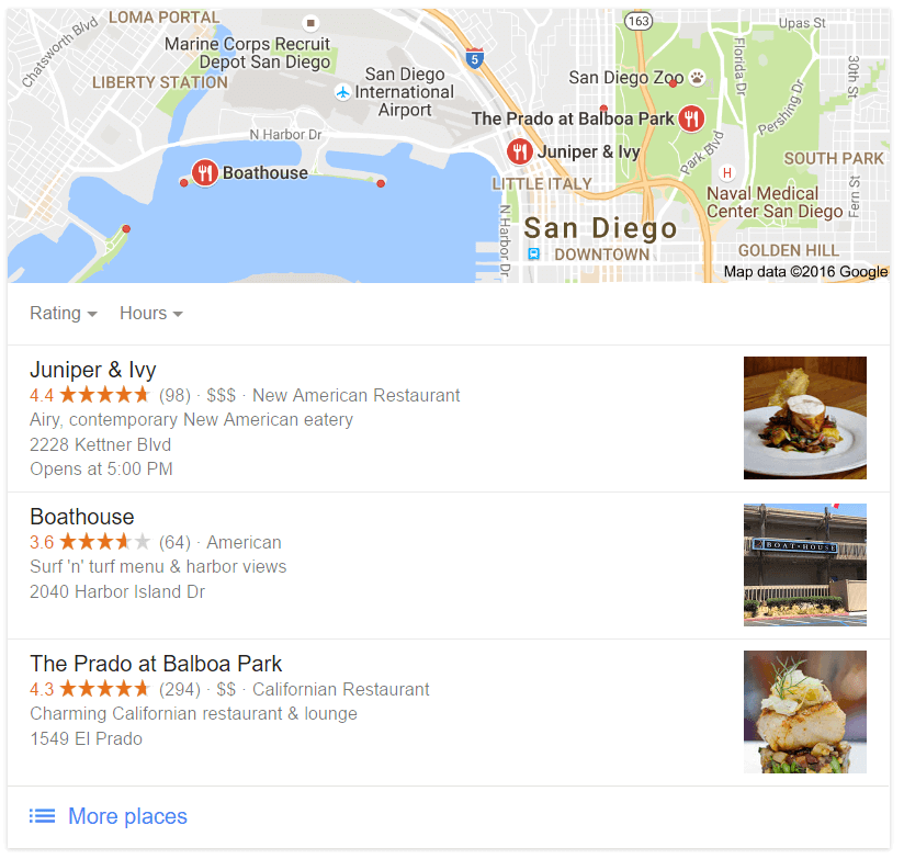 Aby uzyskać ocenę gwiazdkową w lokalnych wyszukiwaniach markowych, musisz poprosić klientów o dodawanie recenzji na stronie Google+