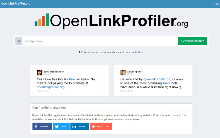 3)   OpenLinkProfiler